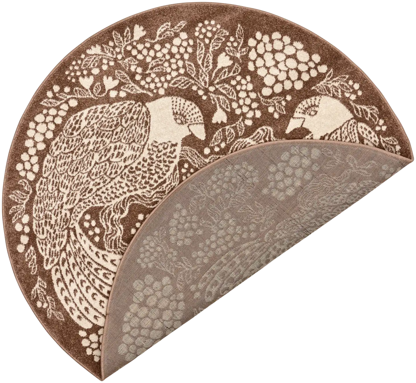 Viserrys full matto Ø 160 cm  beige - 2