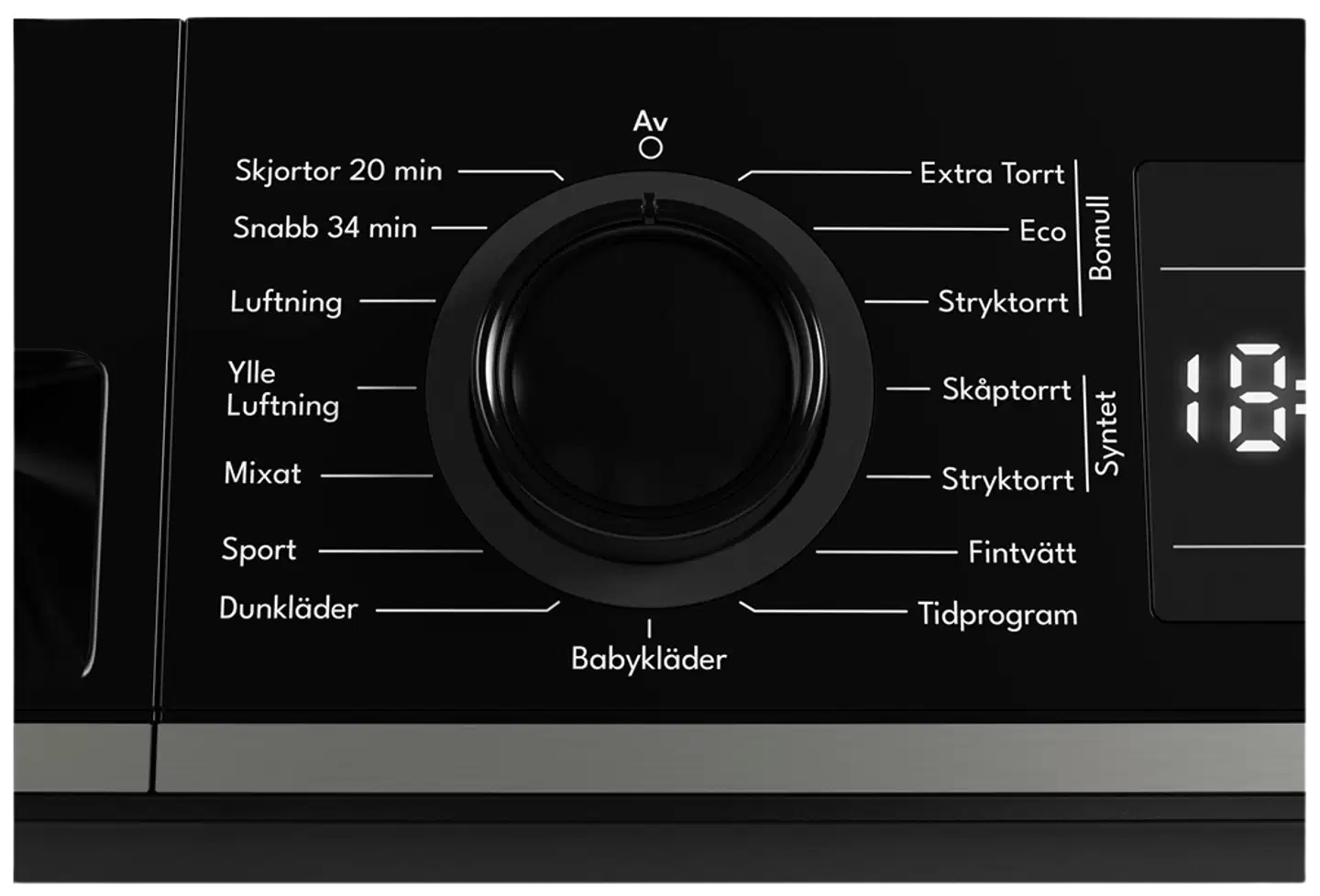 Cylinda kuivausrumpu TVP911G29BID, 9 kg, antrasiitti - 6