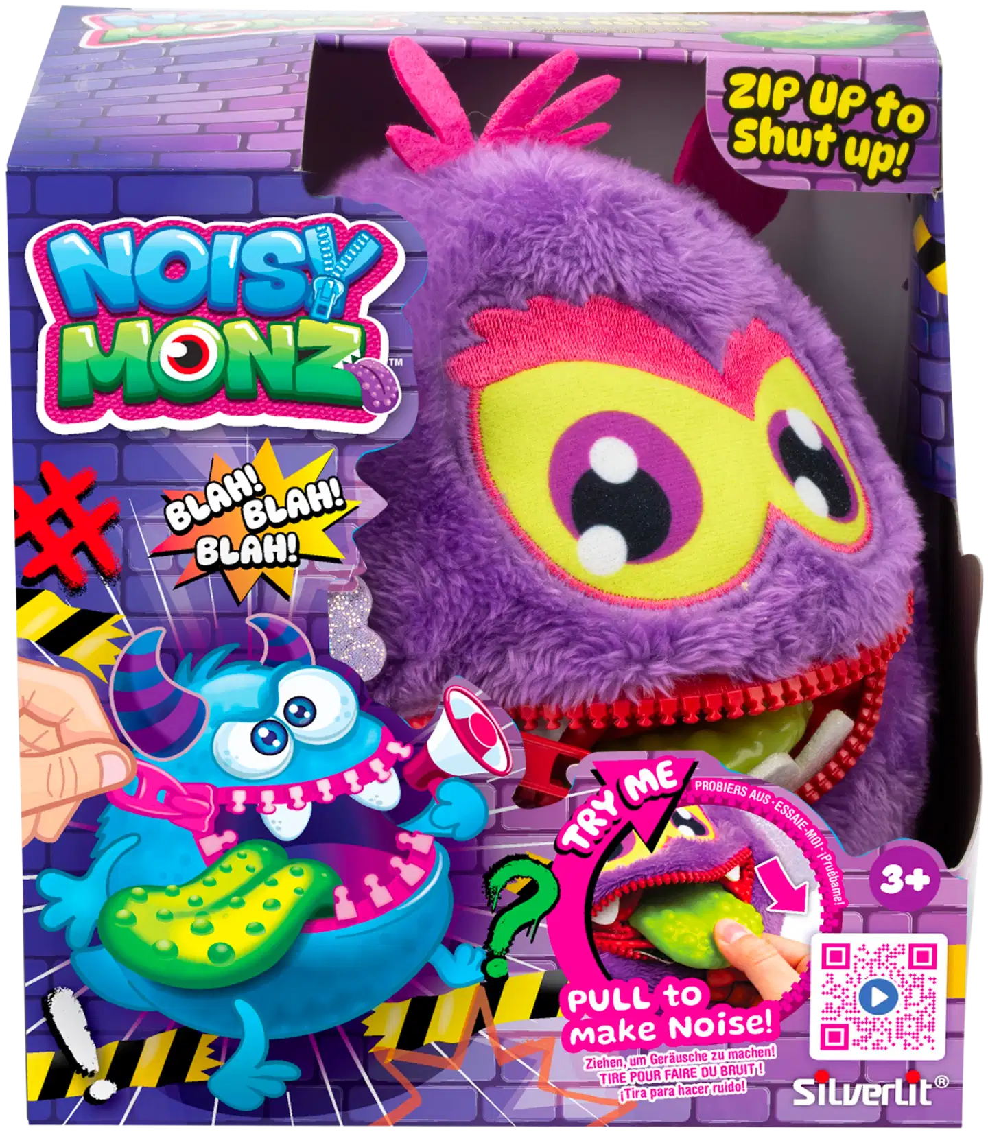 Silverlit pehmolelu Noisy Monz - 3