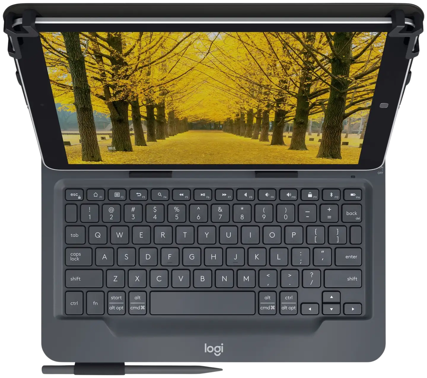 Logitech tablettisuoja näppäimistöllä 9-10 tuuman laitteille - 4