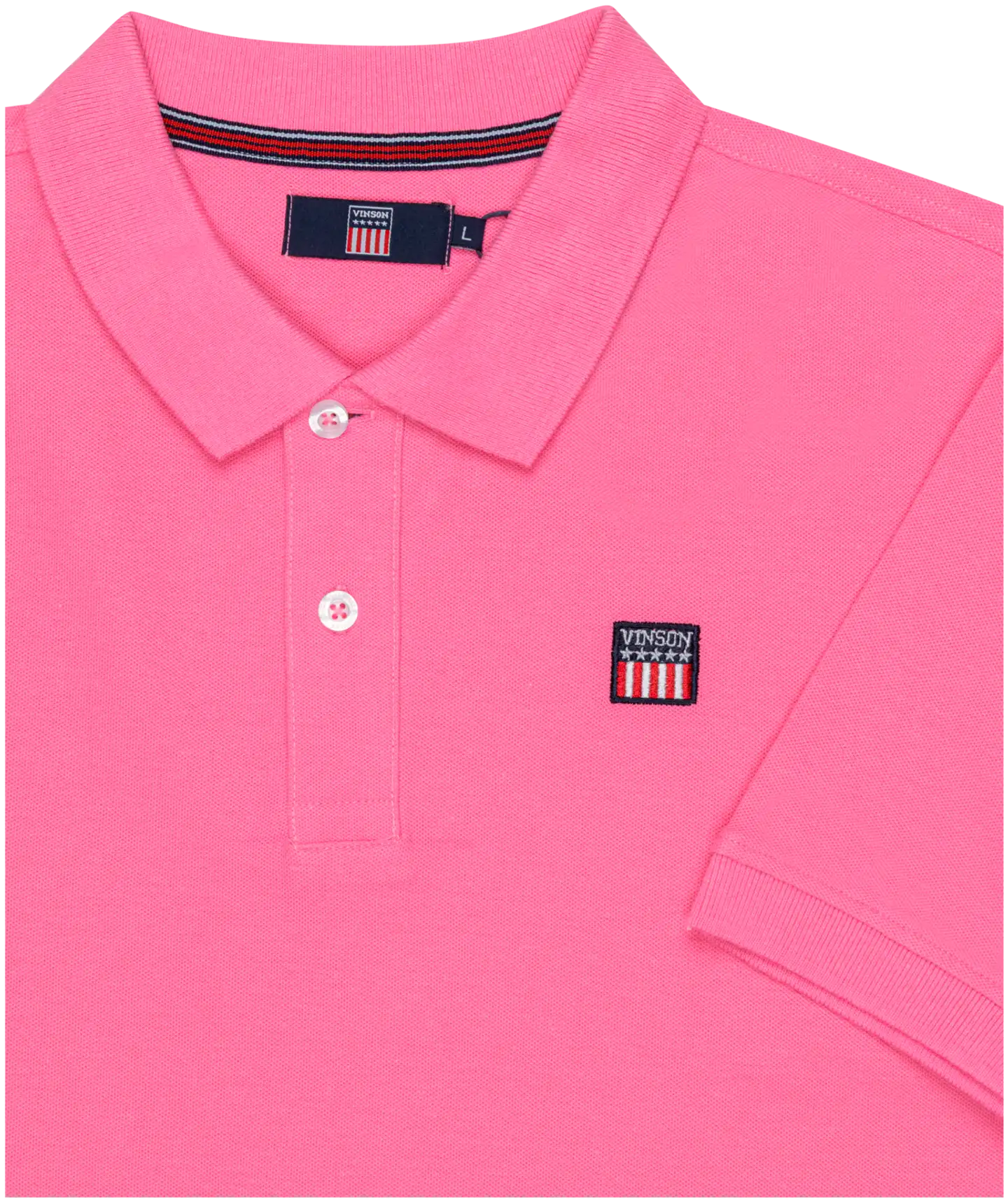 Vinson miesten pikeepaita Mike - 15-2216tcx sachet pink - 3