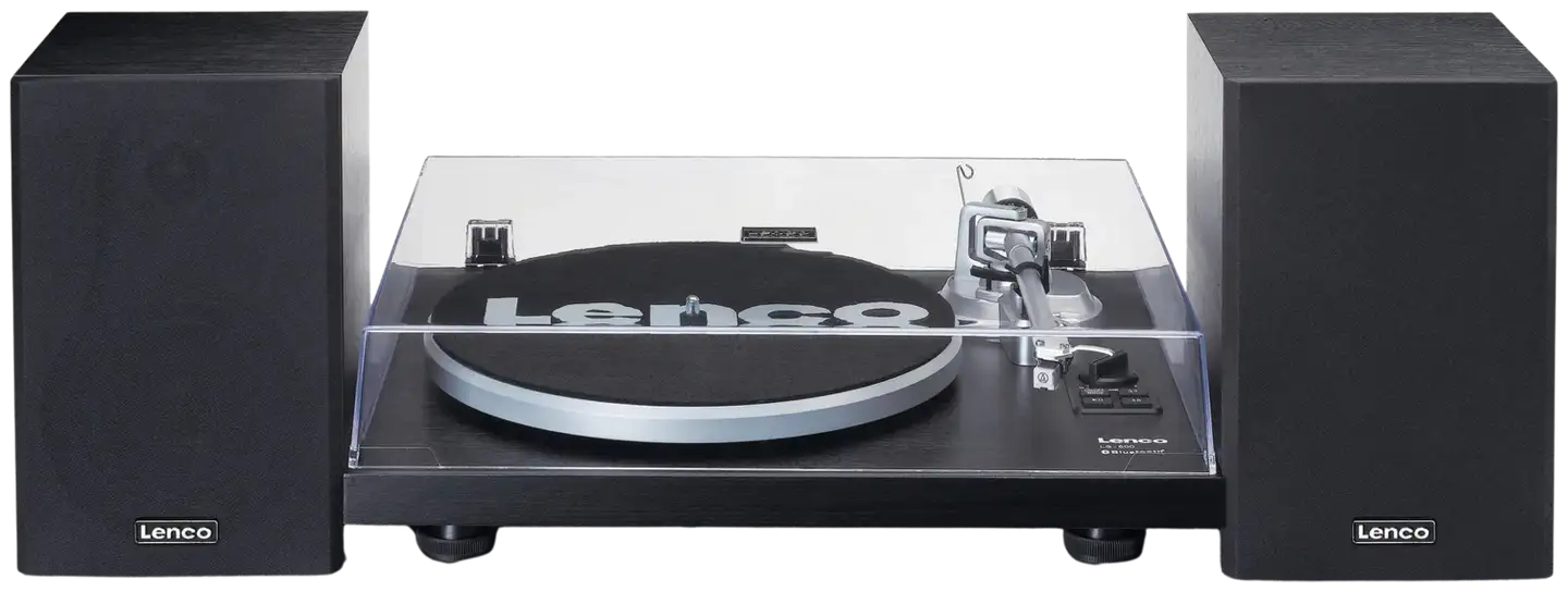 Lenco LS-500BK levysoitin, Musta - 2