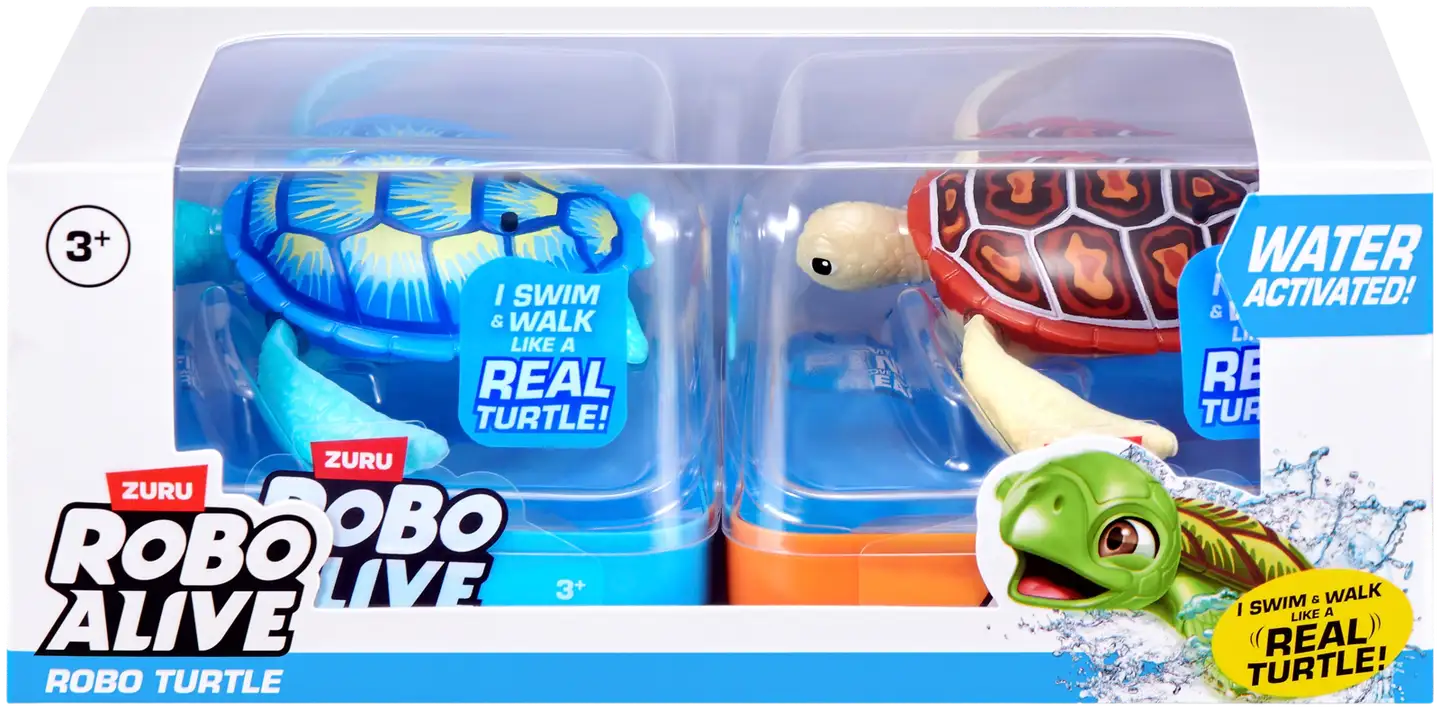 Robo Alive Robotic-Swimming Turtle 2-pack - 3