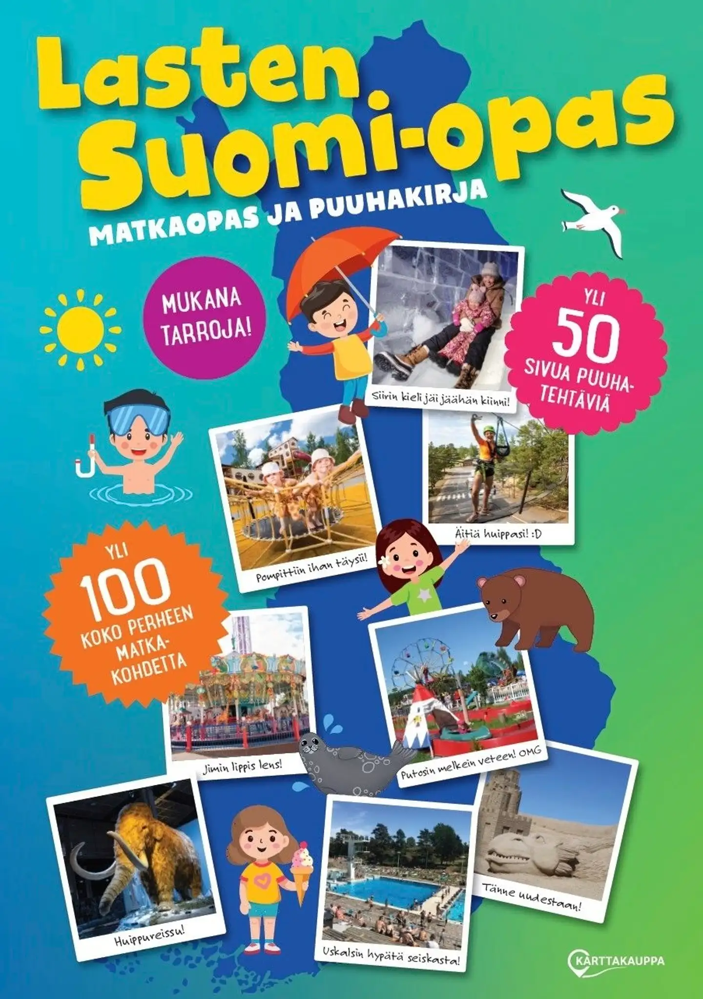 Wuolijoki, Lasten Suomi-opas - Matkaopas ja puuhakirja