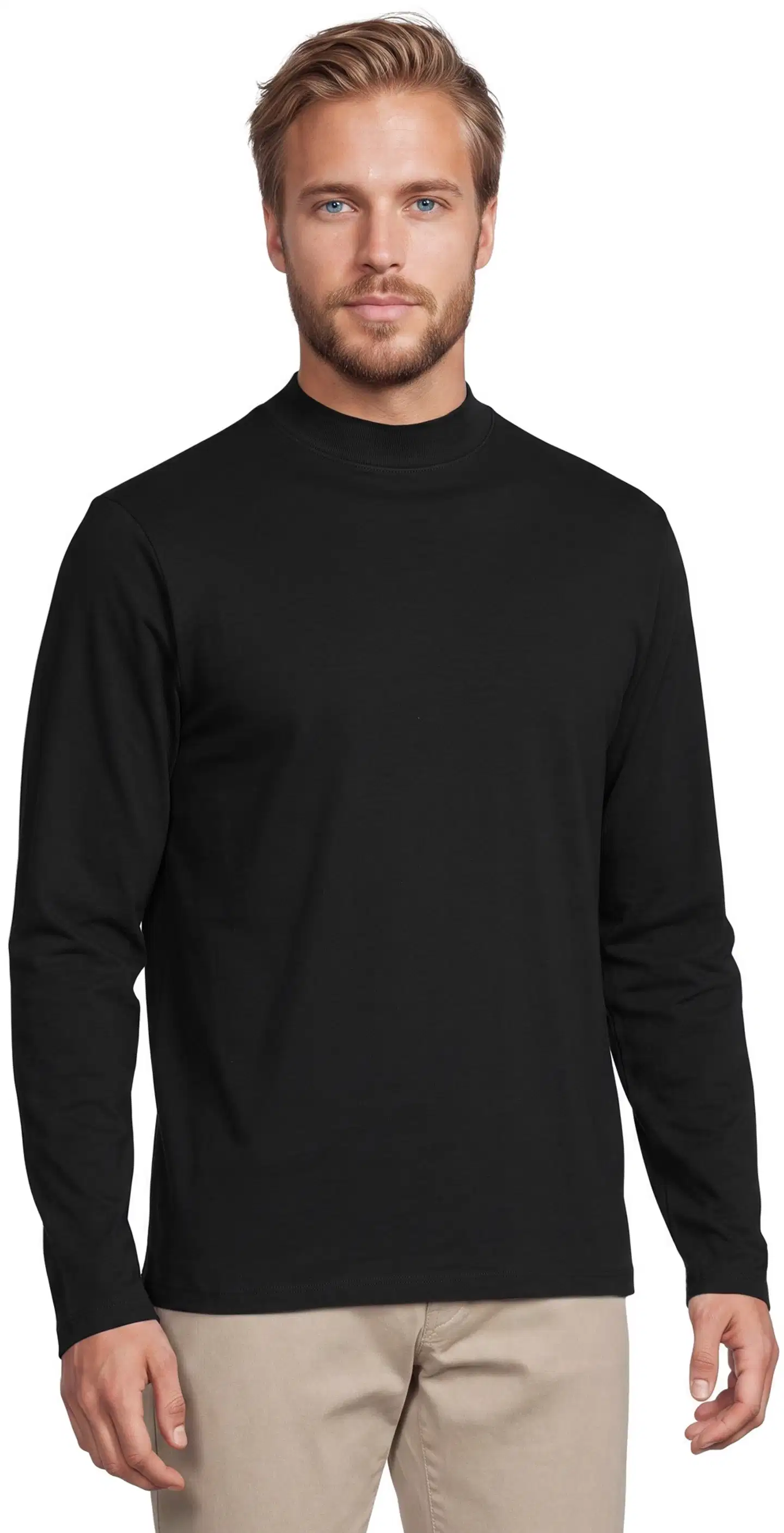 House miesten puolipoolo 195HNOS4 - Black - 1