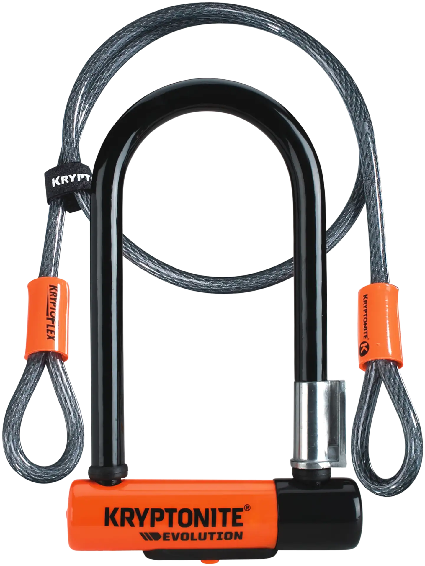 Kryptonite U-Lukko EVO Mini7 ja vaijeri 120cm - 1