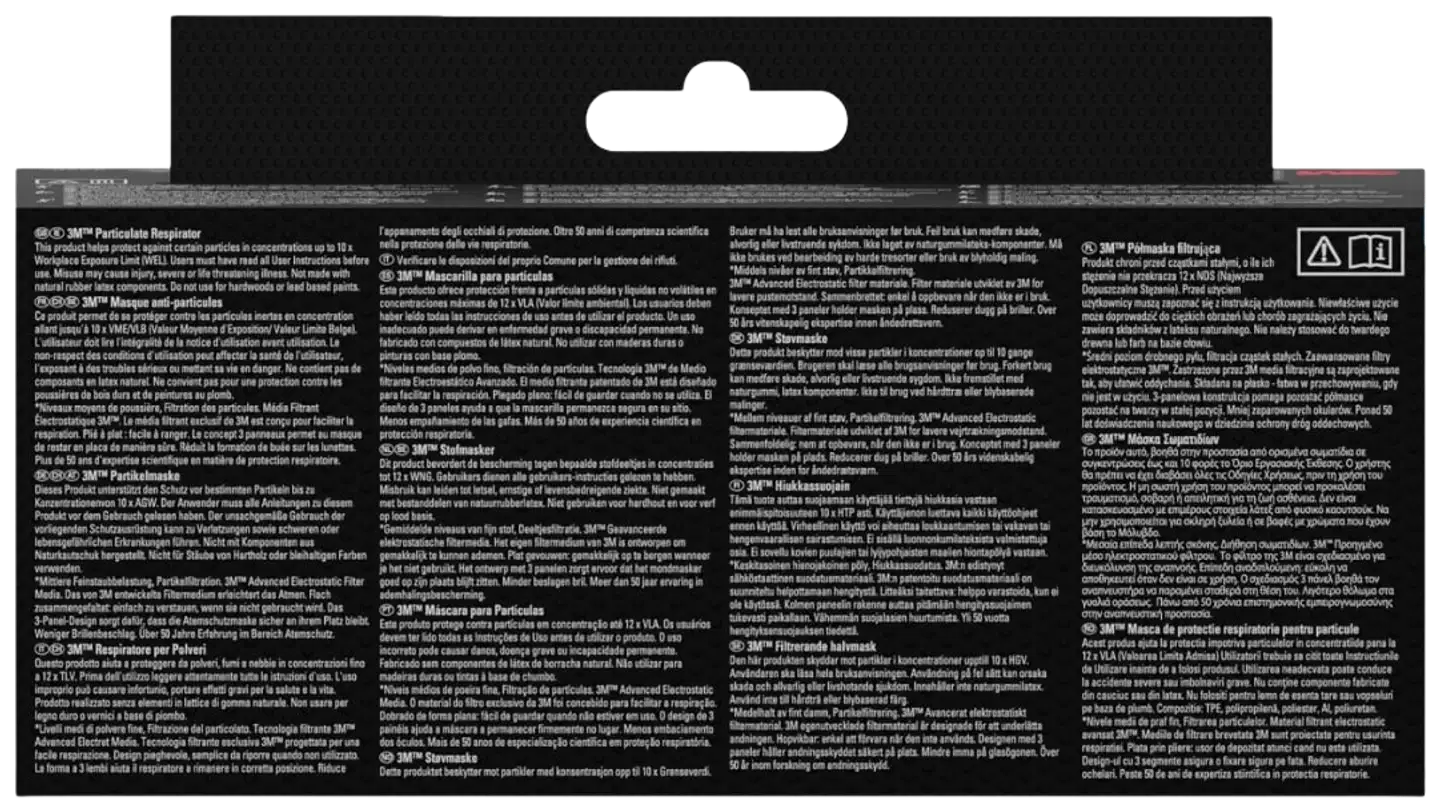 3M™ Cool Flow™ hiukkassuojain 8833, FFP3, venttiili, 2 kpl/pakkaus - 2