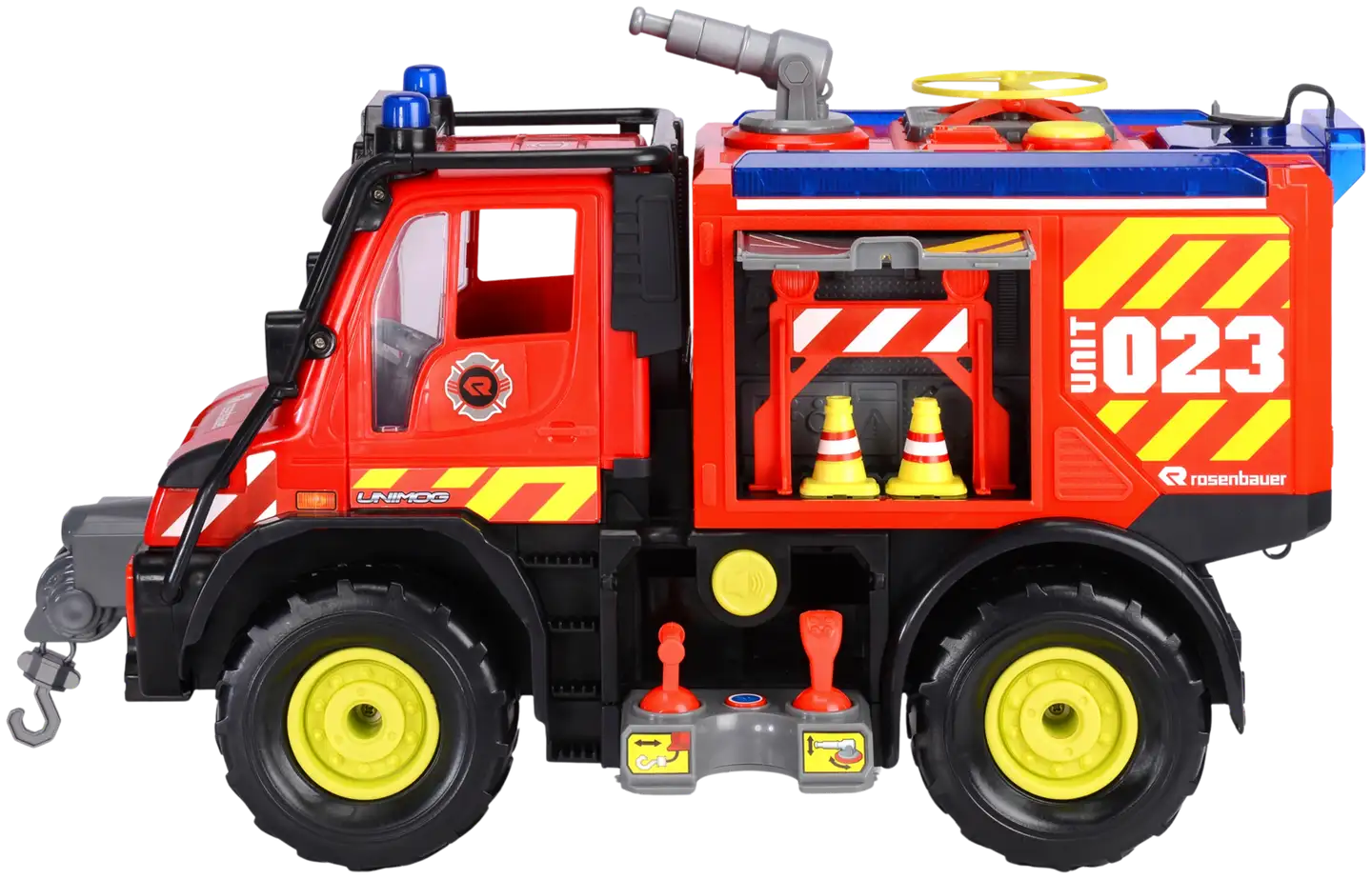 Dickie Toys Unimog U530 Paloauto valoin ja äänin - 4