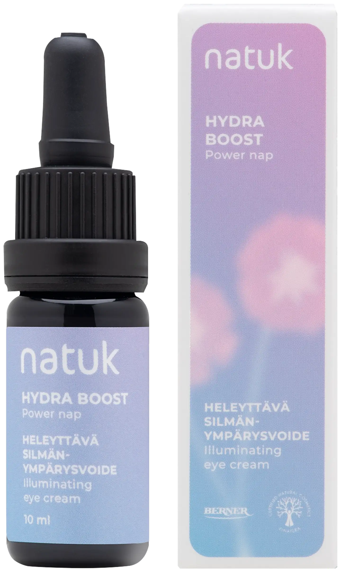 Natuk Hydra Boost 10ml Heleyttävä silmänympärysvoide - 1