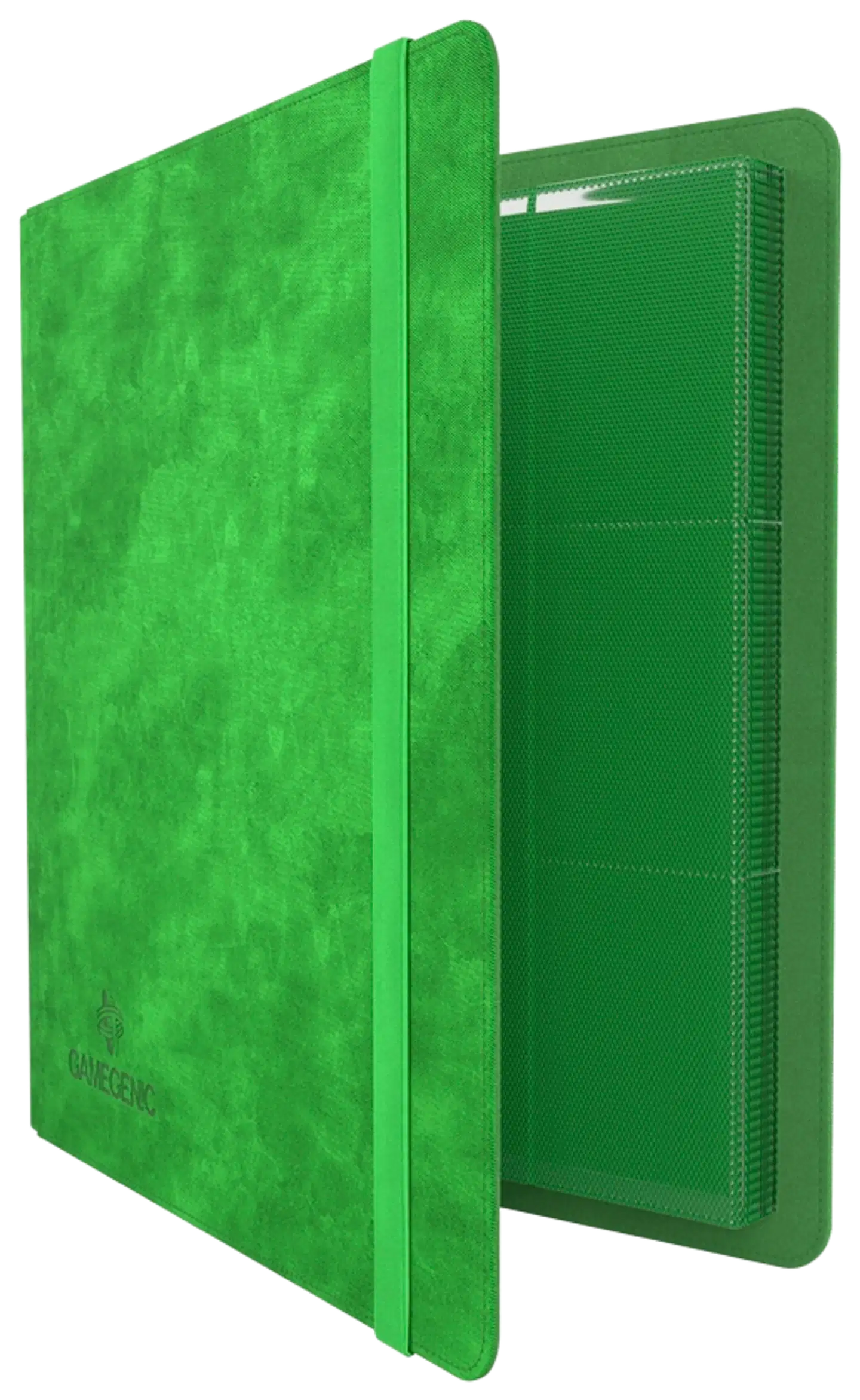 Gamegenic Prime 24-taskuinen korttikansio, vihreä - 2