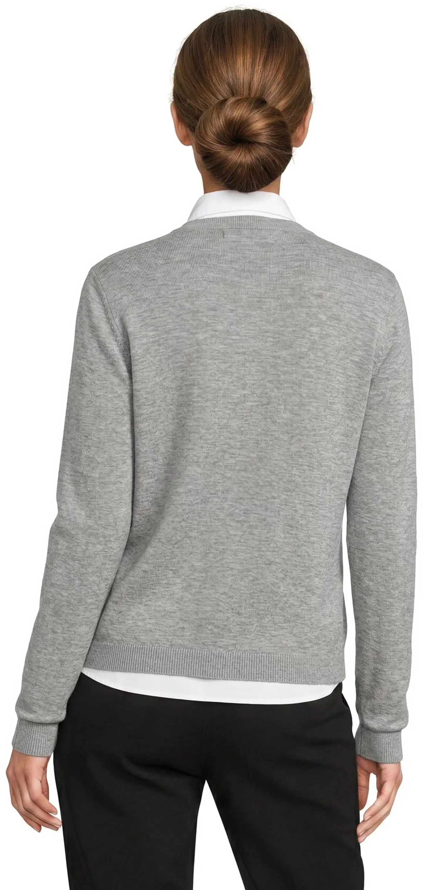 London Fog naisten neuletakki merinovillaa 213L264008 - light grey - 3