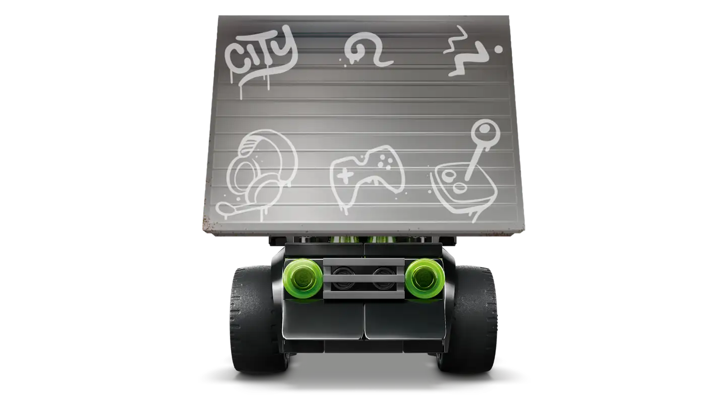 LEGO® City Brick Rides 60484 Menopelit – Pelikilpa-auto - 10