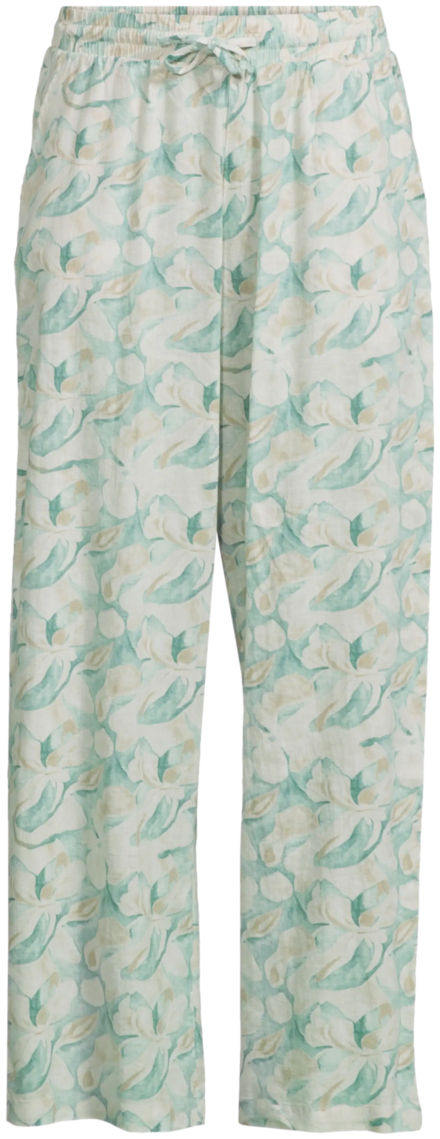 London Fog naisten pellavasekoitehousut 222L261709 - Multicolor - 2