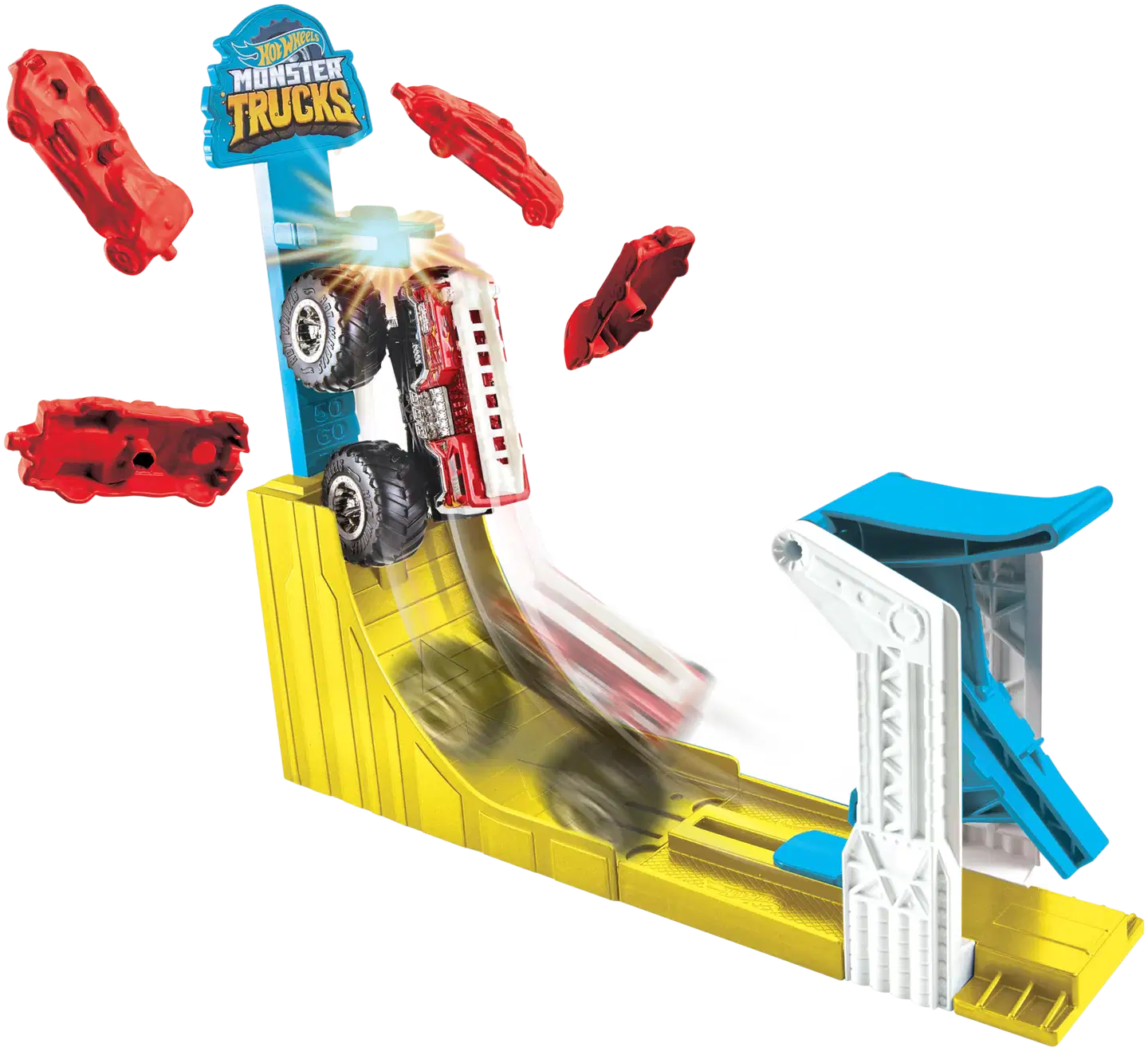 Hot Wheels Monster Trucks Big Air Breakout -leikkisetti - 2