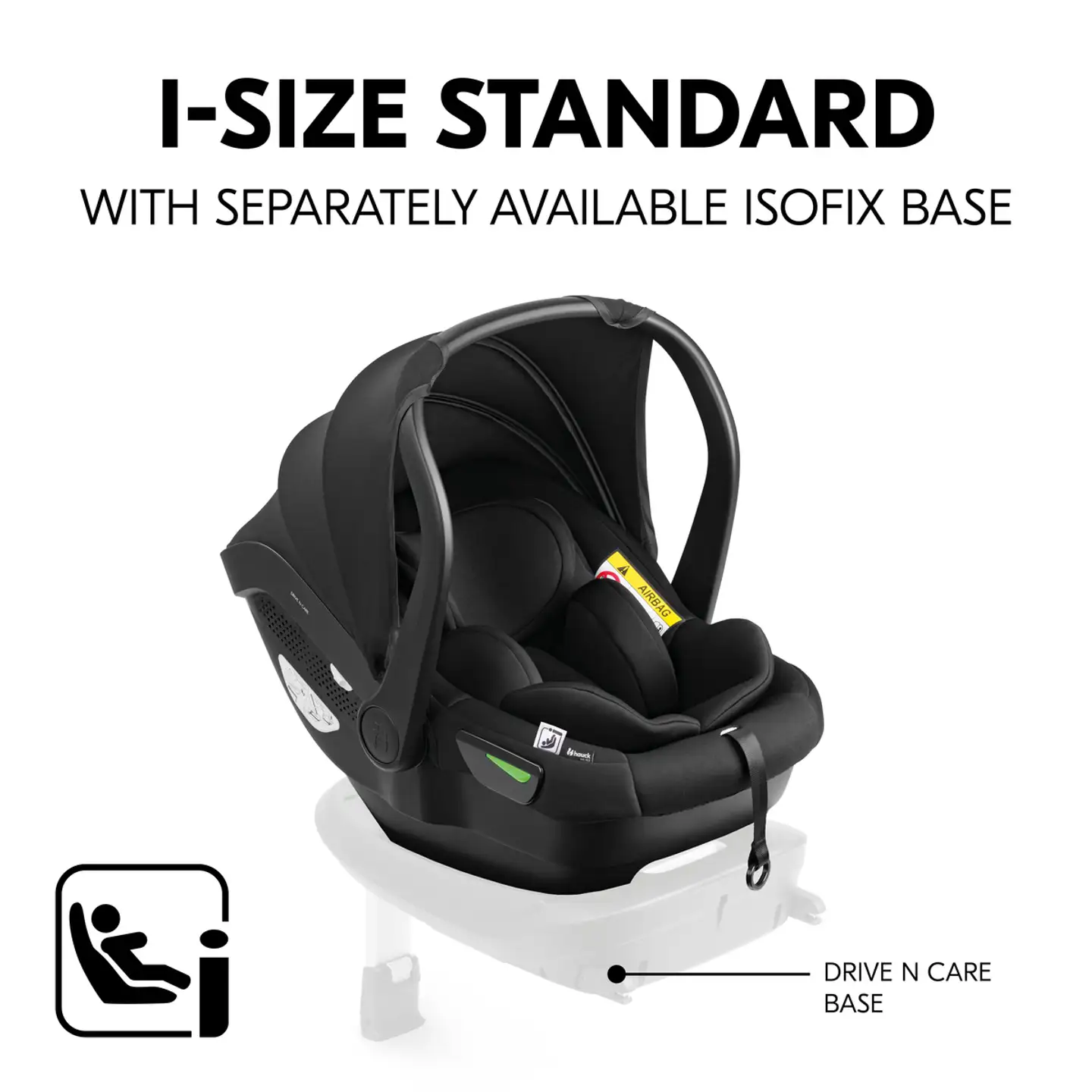 Hauck yhdistelmävaunut Shop N Care Travel Set 0-25 kg harmaa - 23