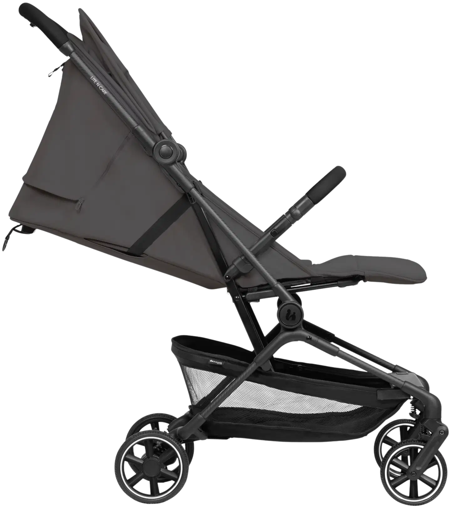 Hauck matkarattaat Lite N Care harmaa - 5