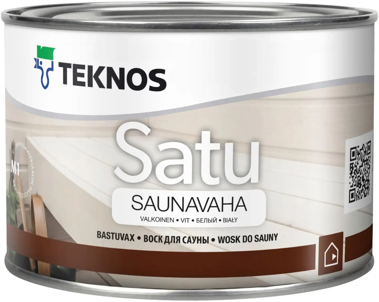 Teknos saunavaha Satu 0,45 l valkoinen