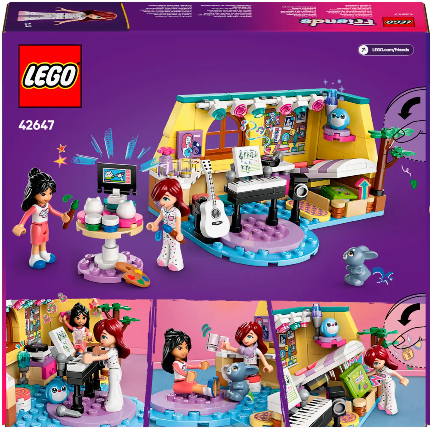 LEGO® Friends 42647 Paisleyn huone - 3