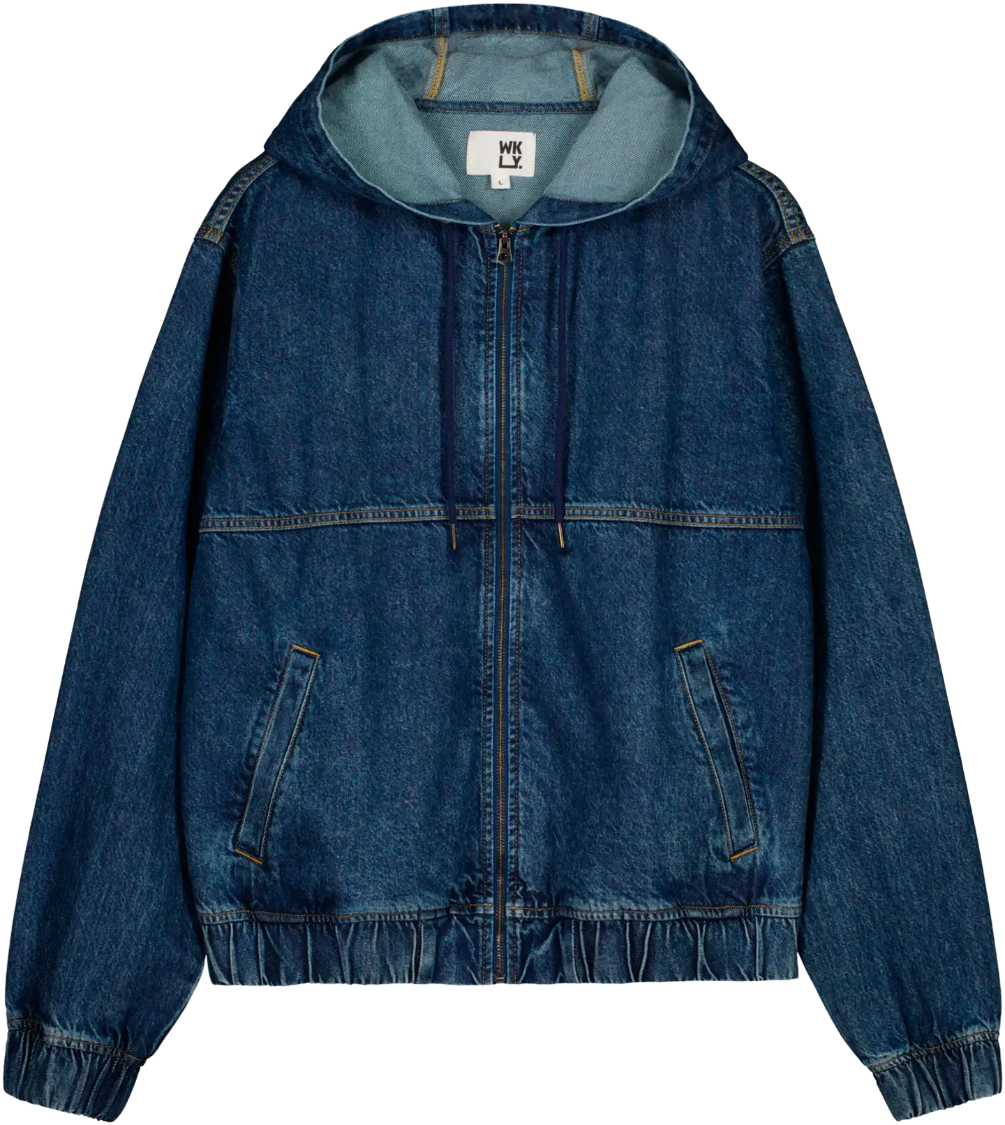 WKLY. miesten farkkupusakka 194W312520 - Indigo denim - 1
