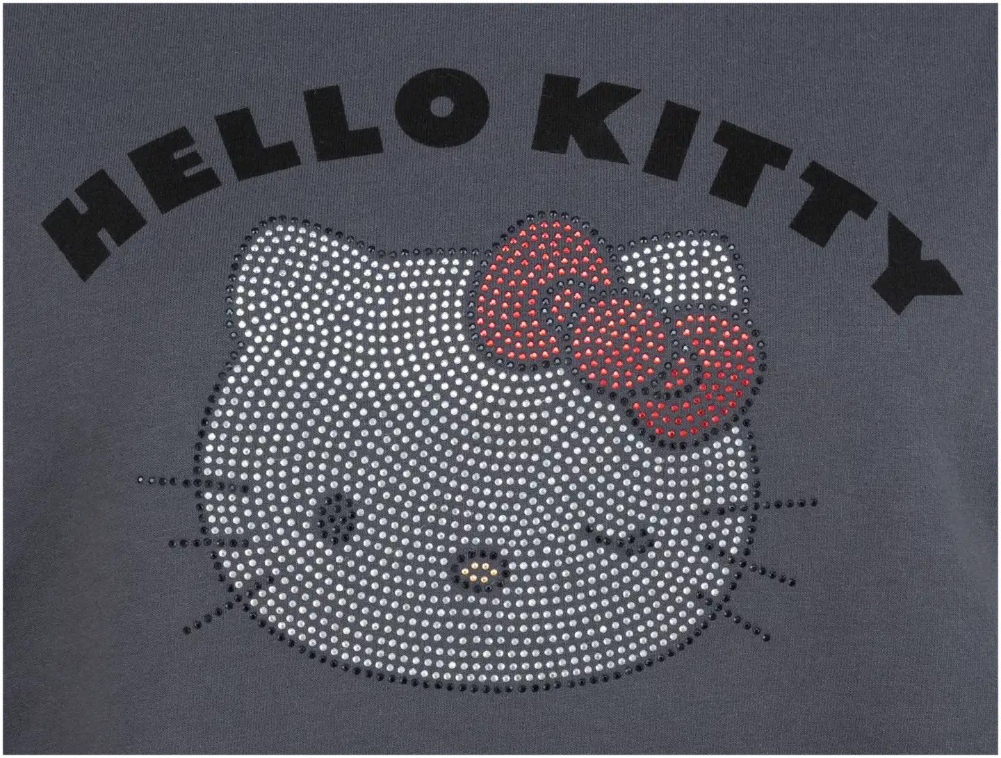 Hello Kitty naisten collegepusero I278818 - Antracite - 4