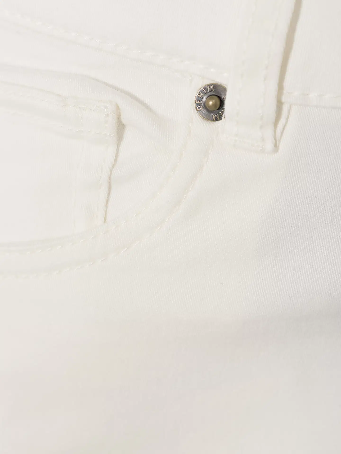 House naisten twill-shortsit Chira - Marshmallow - 5