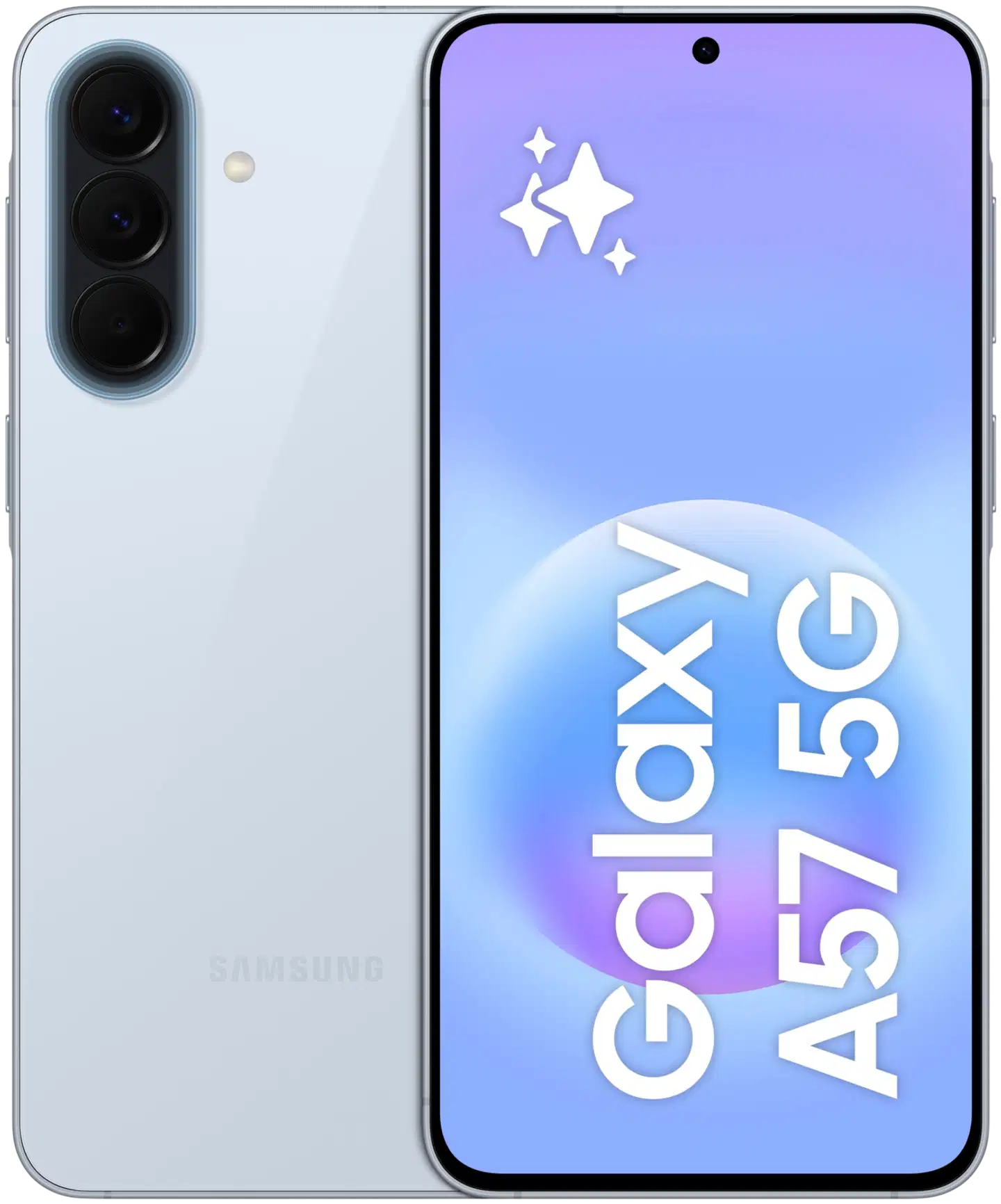 Samsung älypuhelin Galaxy A57 5G vaaleansininen 256 GB - 1