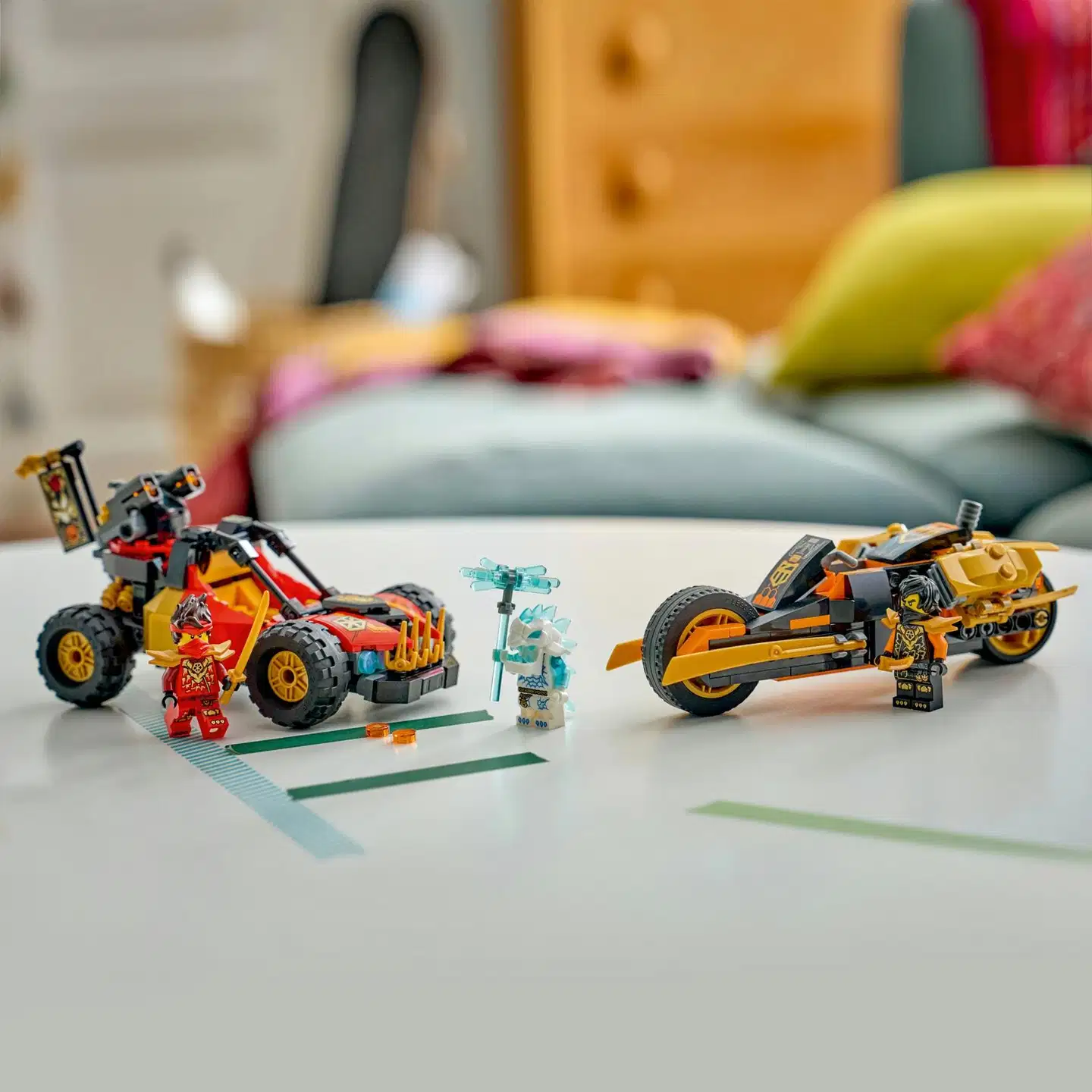 LEGO® Ninjago 71864 Kain ja Colen yhdistelmäajoneuvot - 8
