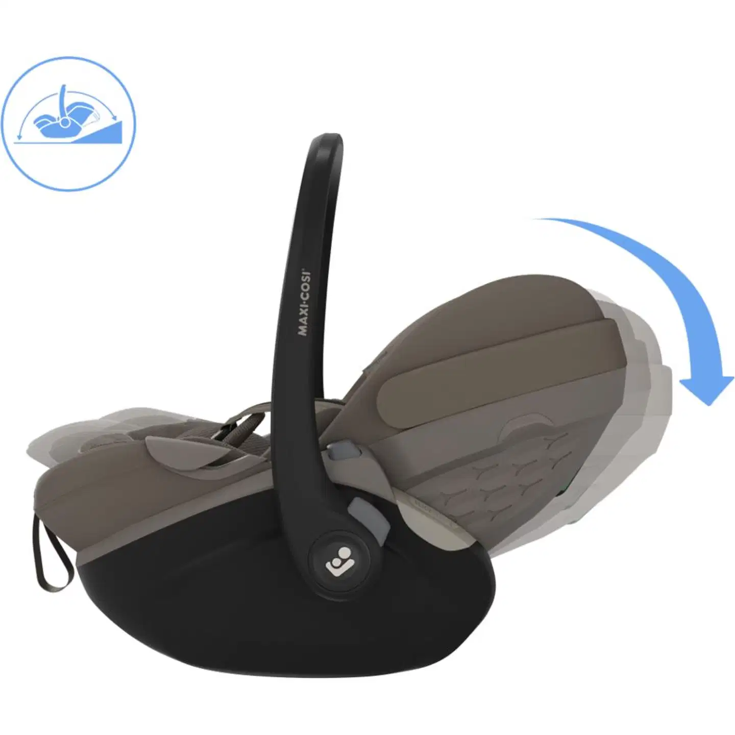 Maxi-Cosi turvakaukalo Pebble Slide Pro ruskea - 6