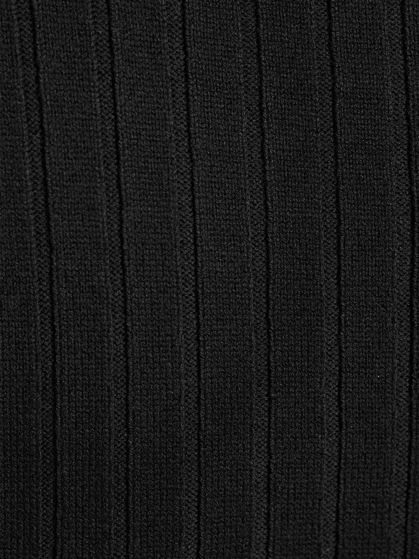 WKLY. naisten hihaton neulepoolo 213W341510 - Black - 5