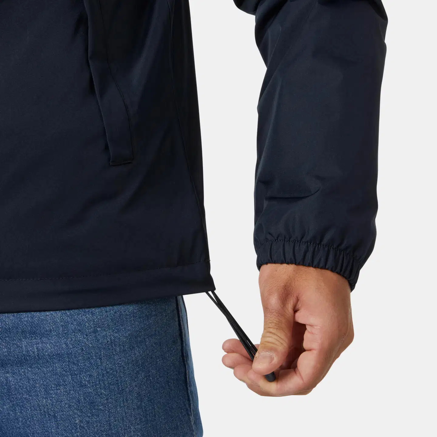 Helly Hansen miesten kevytvanutakki Vancouver INS Rain 54484 - Navy - 8