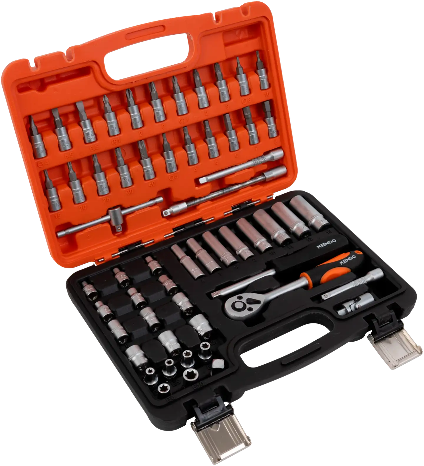 Kendo hylsysarja 56-os 1/4" - 1