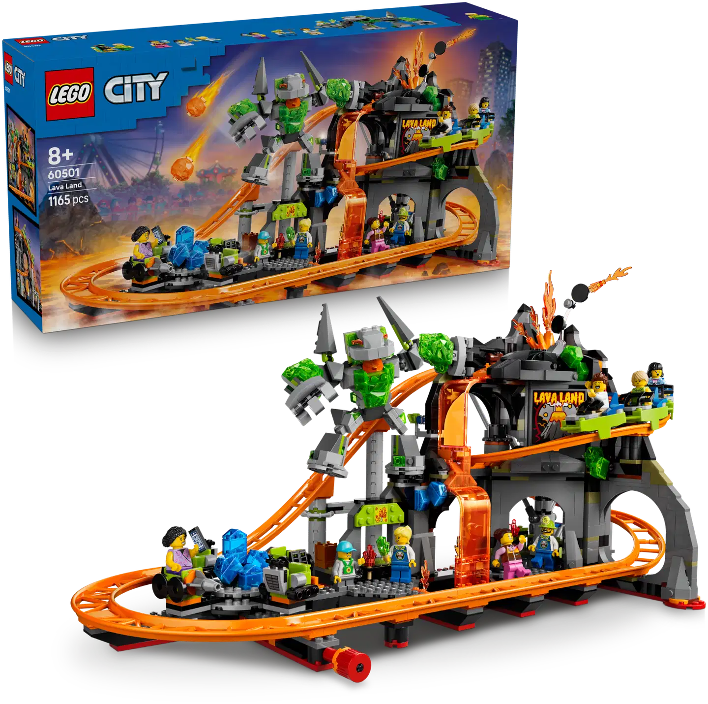 LEGO® My City 60501 Lava Land-huvipuisto - 1