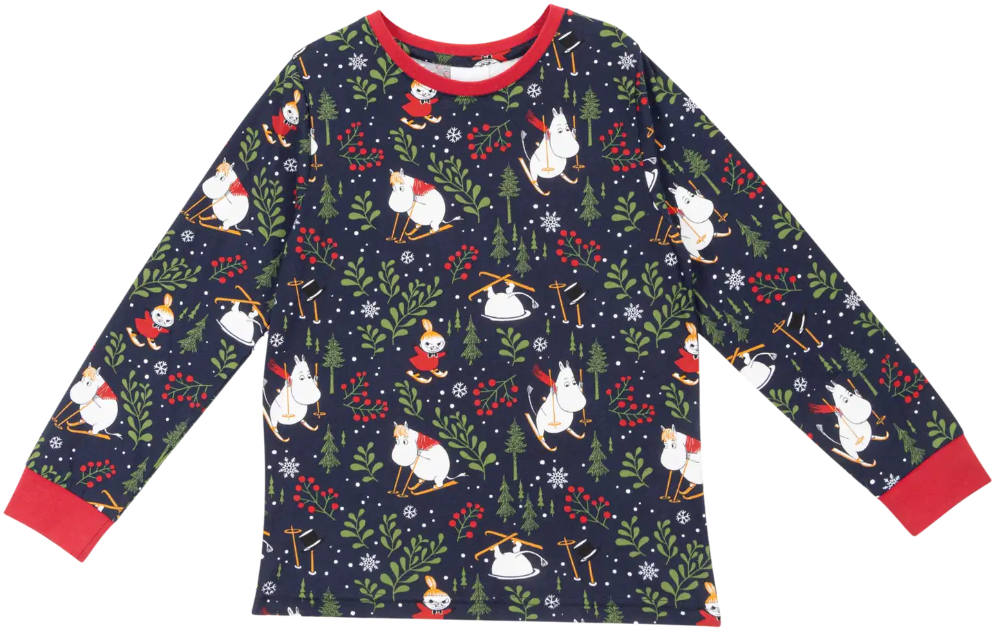 Muumi lasten pyjama Hiihtoretki 593709 - tummansininen - 2