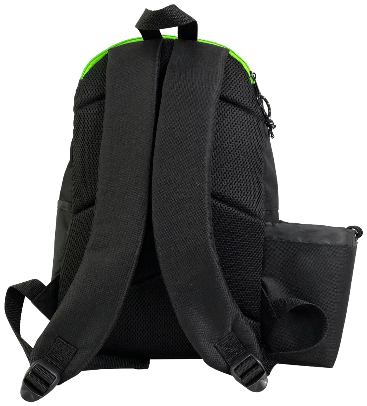 Viking Discs rucksack light frisbeegolfreppu, musta/lime - 3