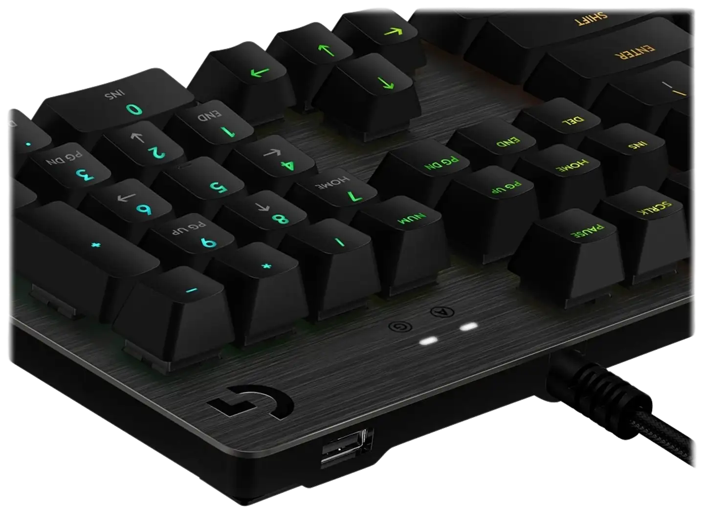 Logitech pelinäppäimistö GX Red -kytkimillä G512 - 6
