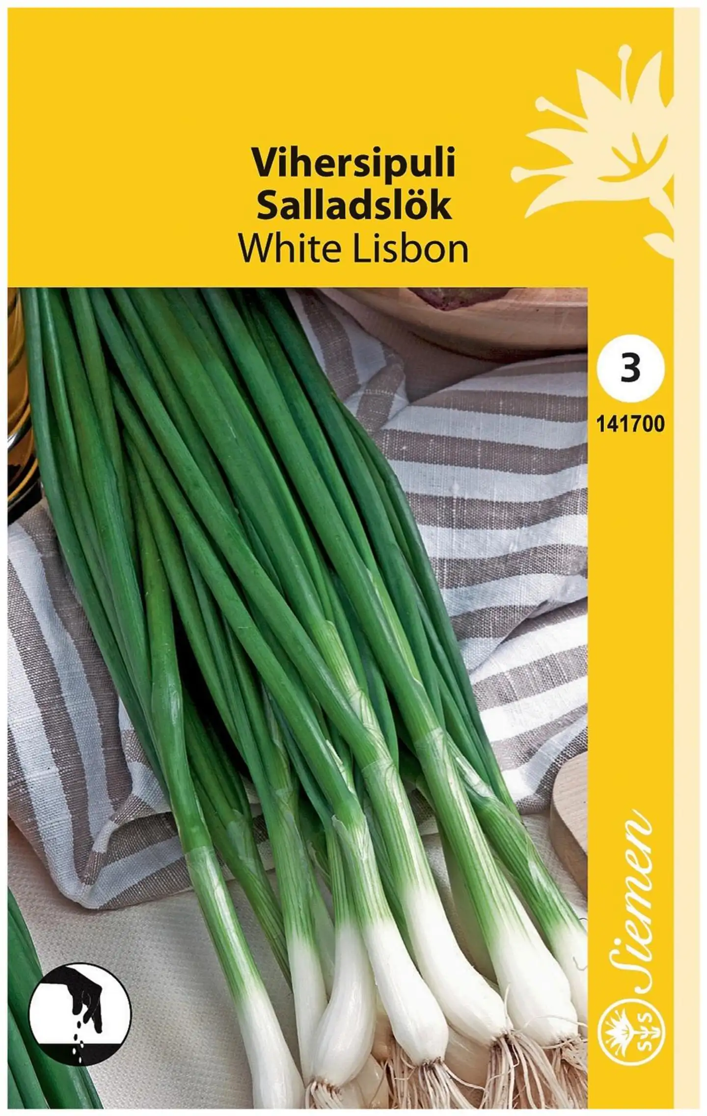 Vihersipuli White Lisbon