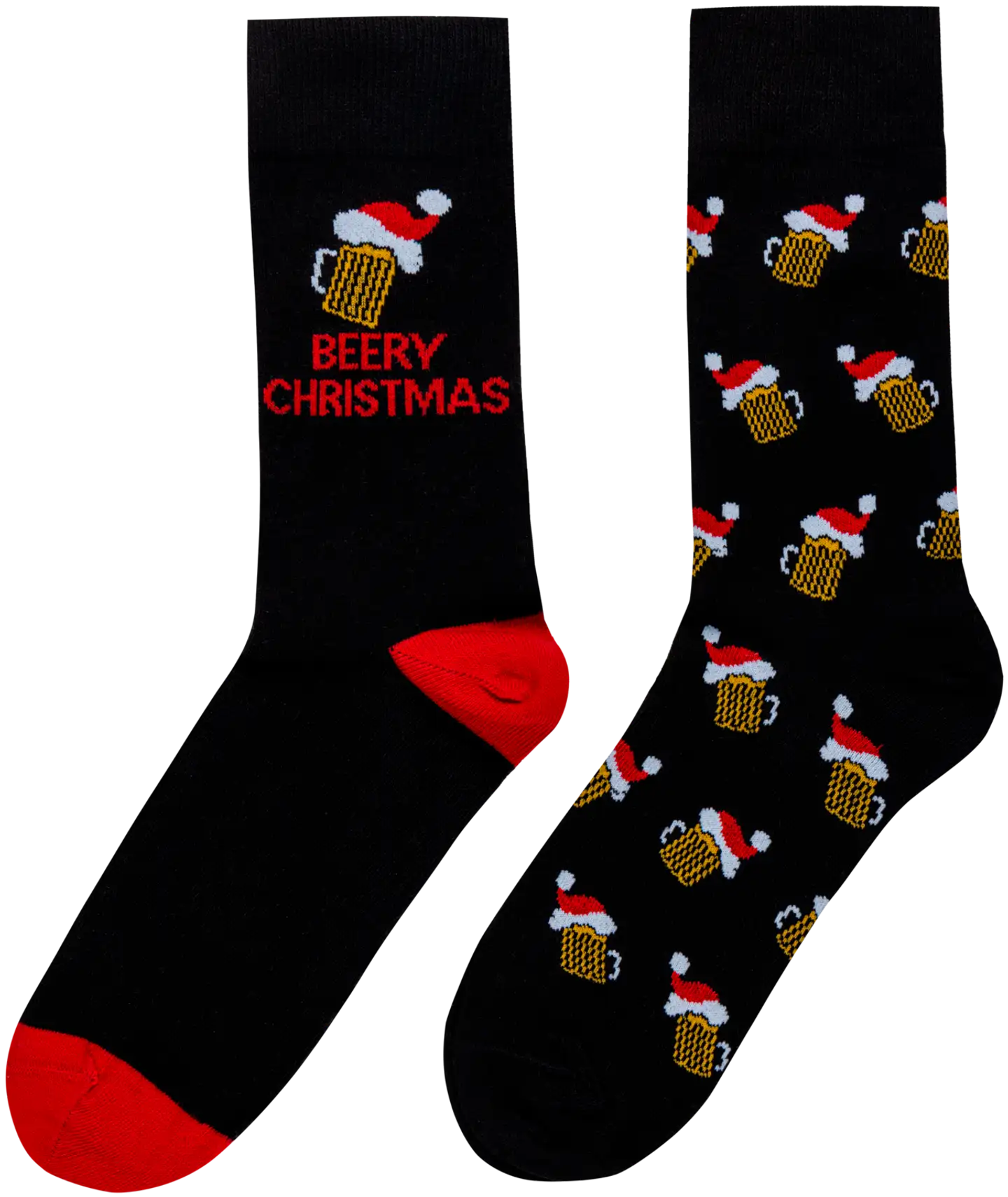 House miesten sukat Jouluolut 193H322520 2-pack - BLACK/RED - 1