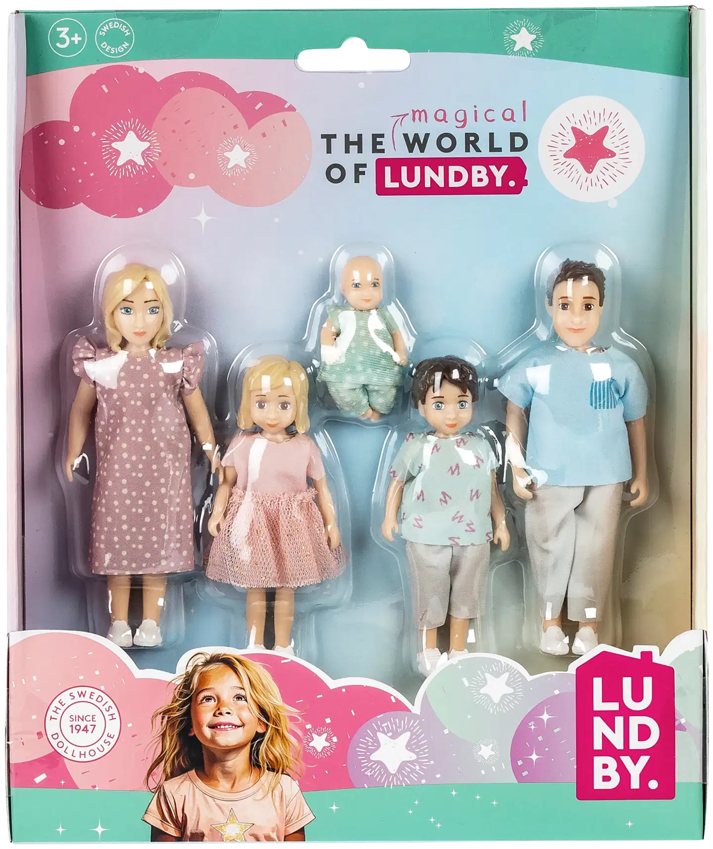Lundby nukketalon nuket Charlie - 1