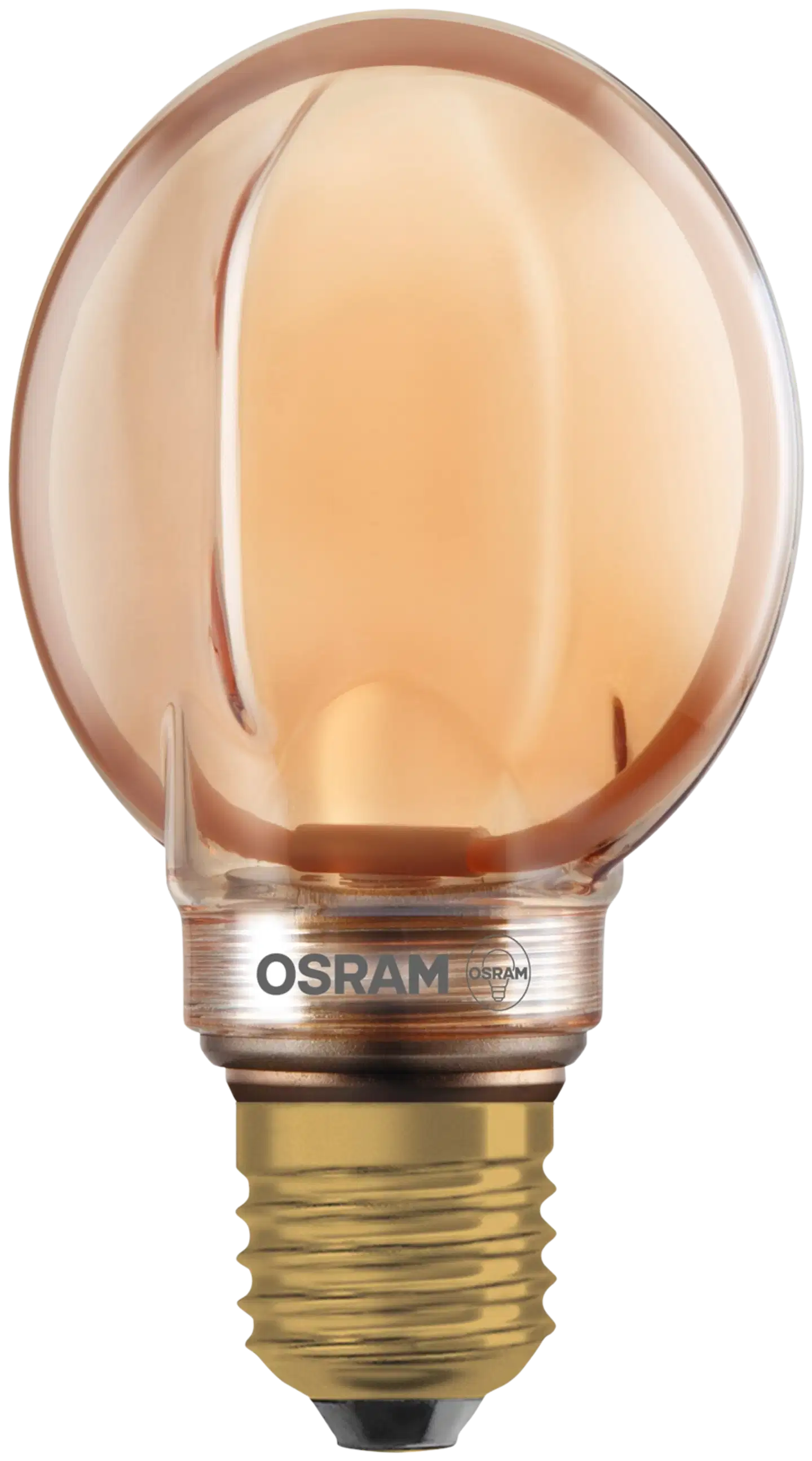 Osram LED-sisustuslamppu Globe80 4W 1800K E27 Gold O-filamentti - 2