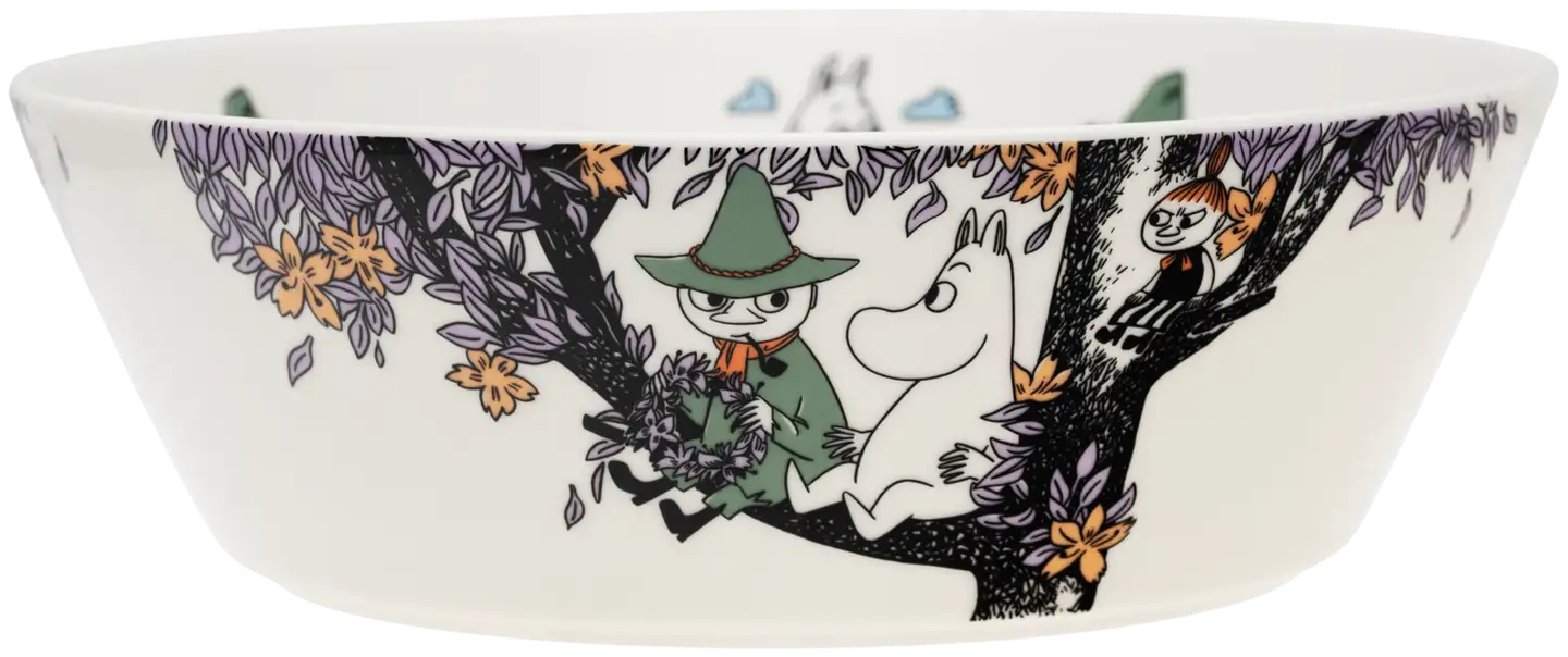 Moomin Arabia Muumi tarjoilukulho 23cm Sydänystävät - 1
