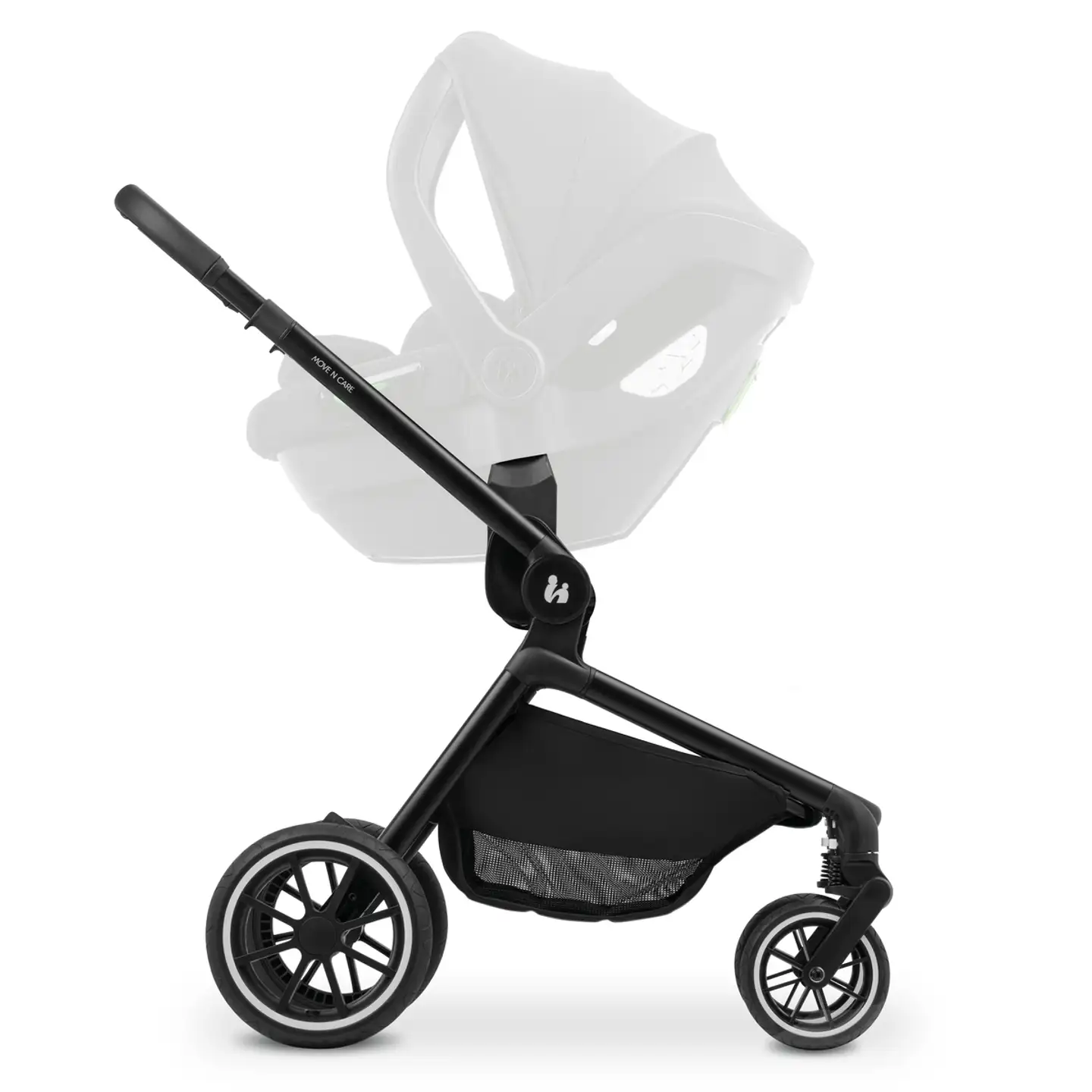 Hauck yhdistelmävaunut Move N Care Set 0-22 kg musta - 22