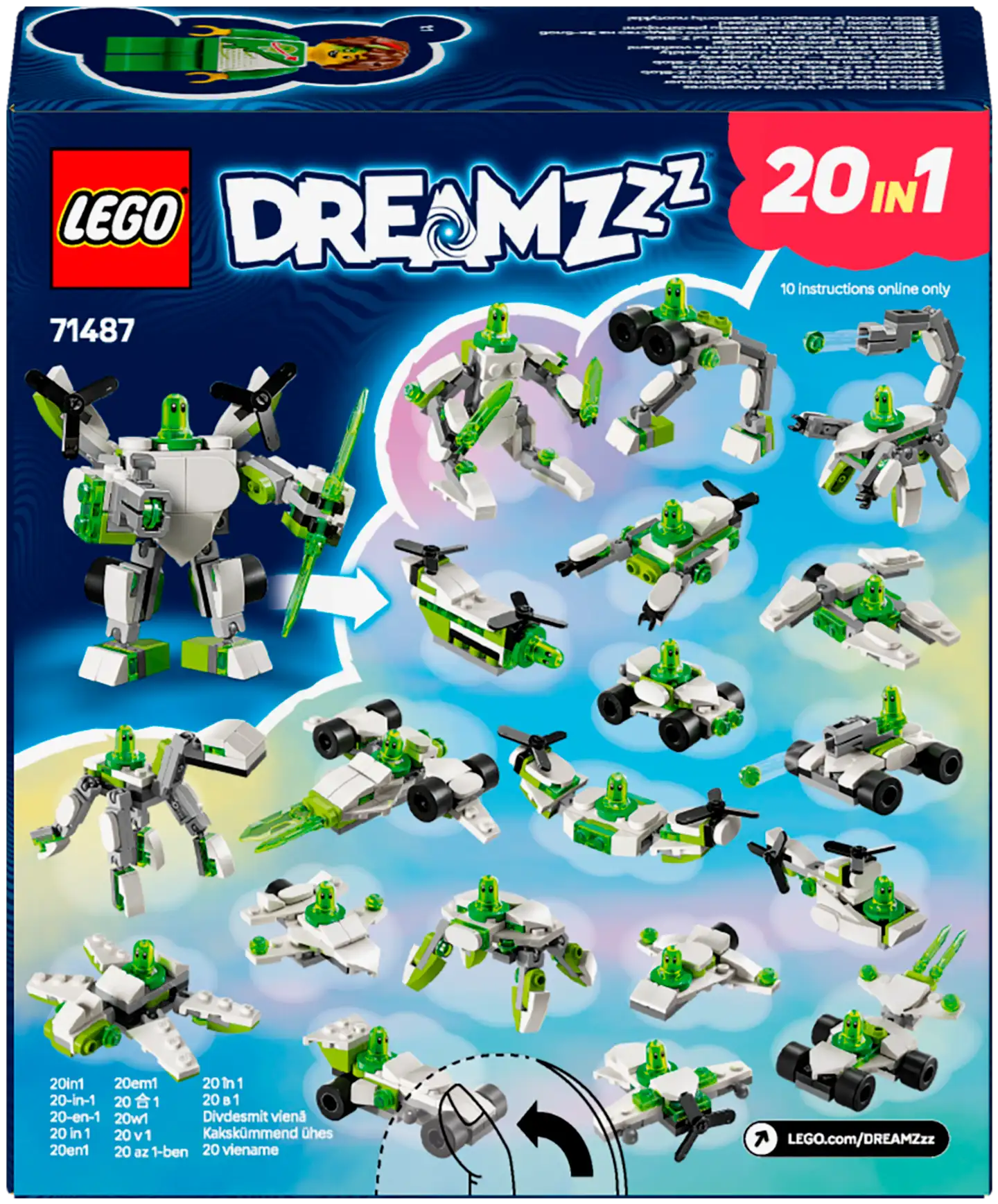 LEGO® DREAMZzz 71487 Z-Blobin robotti‑ ja ajoneuvoseikkailut - 3