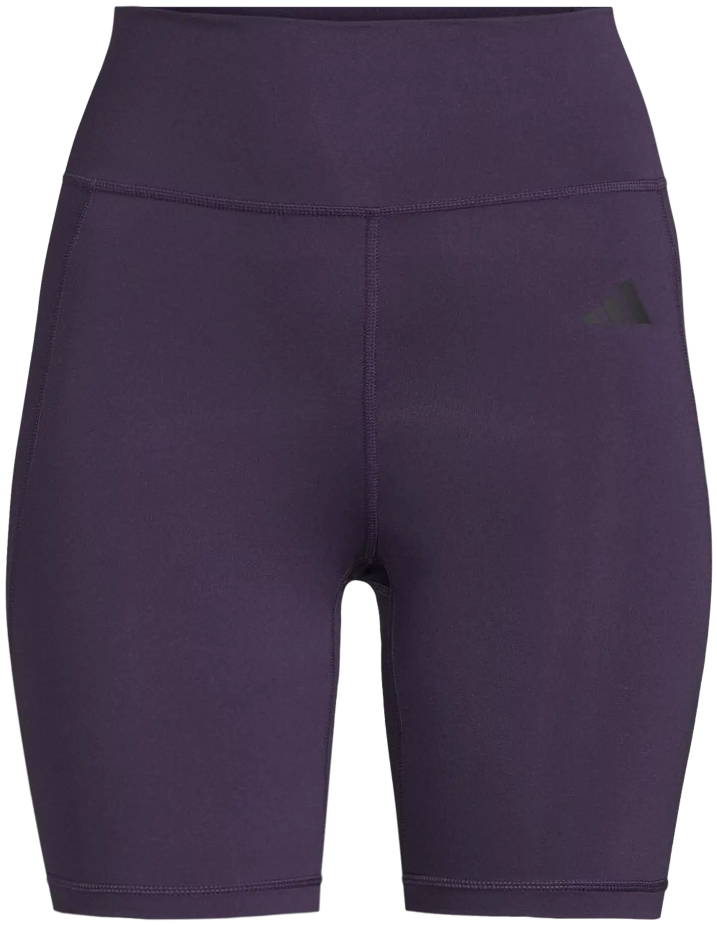 adidas naisten biker-mittaiset treenishortsit OPT Ess JW7656 - AURORA PLUM - 2