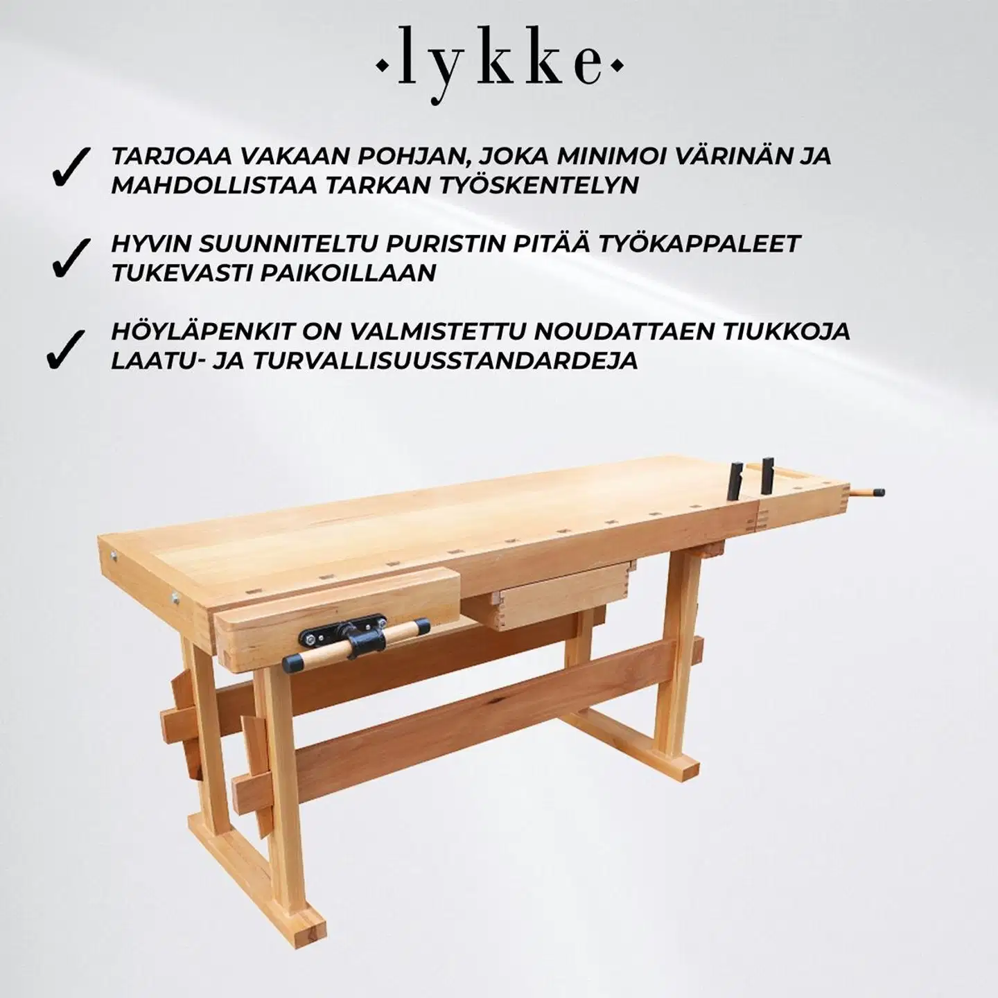 Lykke höyläpenkki pro - 3