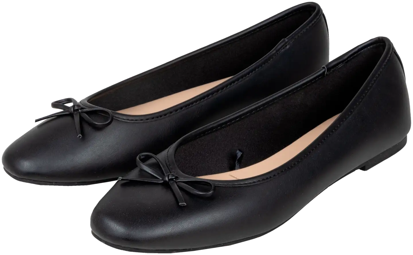 TEX naisten ballerina I965516 - BLACK 1 - 1