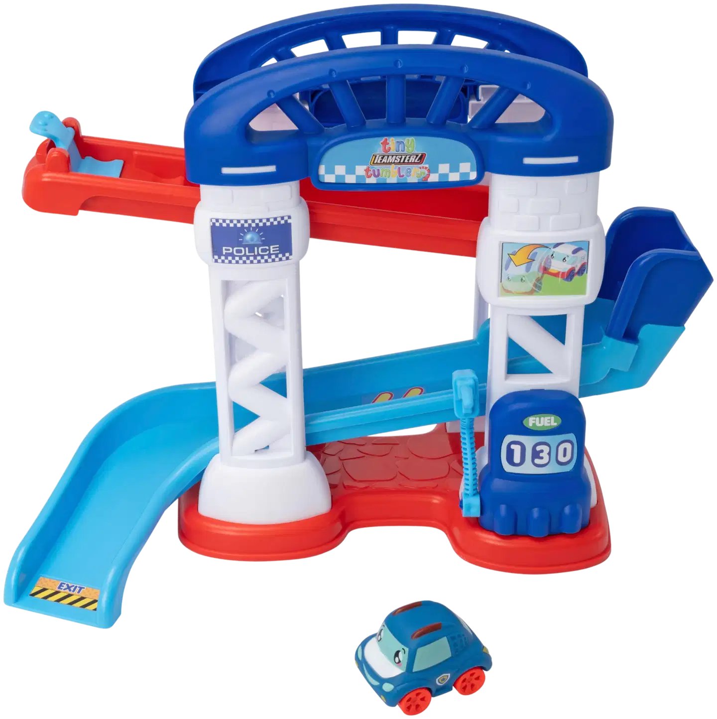 Tiny Teamsterz Tumblers 2-Level Tumbling Tower -parkkitalo - 1