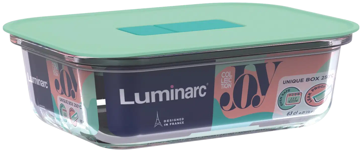 Luminarc ruoansäilytysastia suorakaide 0,63 l - 2