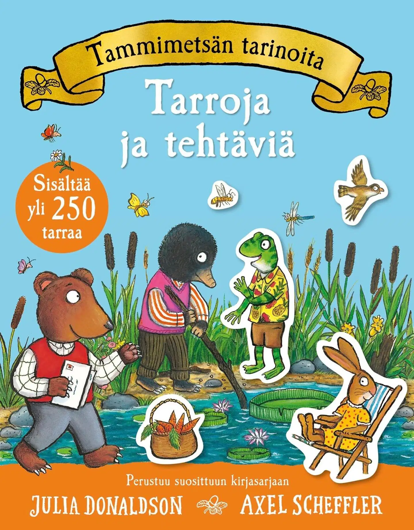 Donaldson, Tammimetsän tarinoita: Tarroja ja tehtäviä