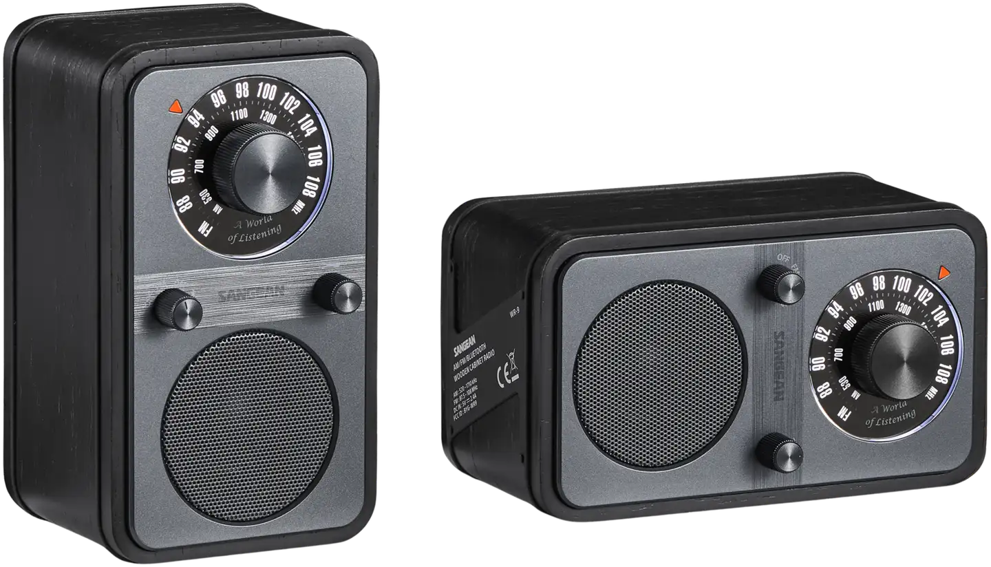 Sangean WR-9 Bluetooth pöytäradio, tumma tammi - 6