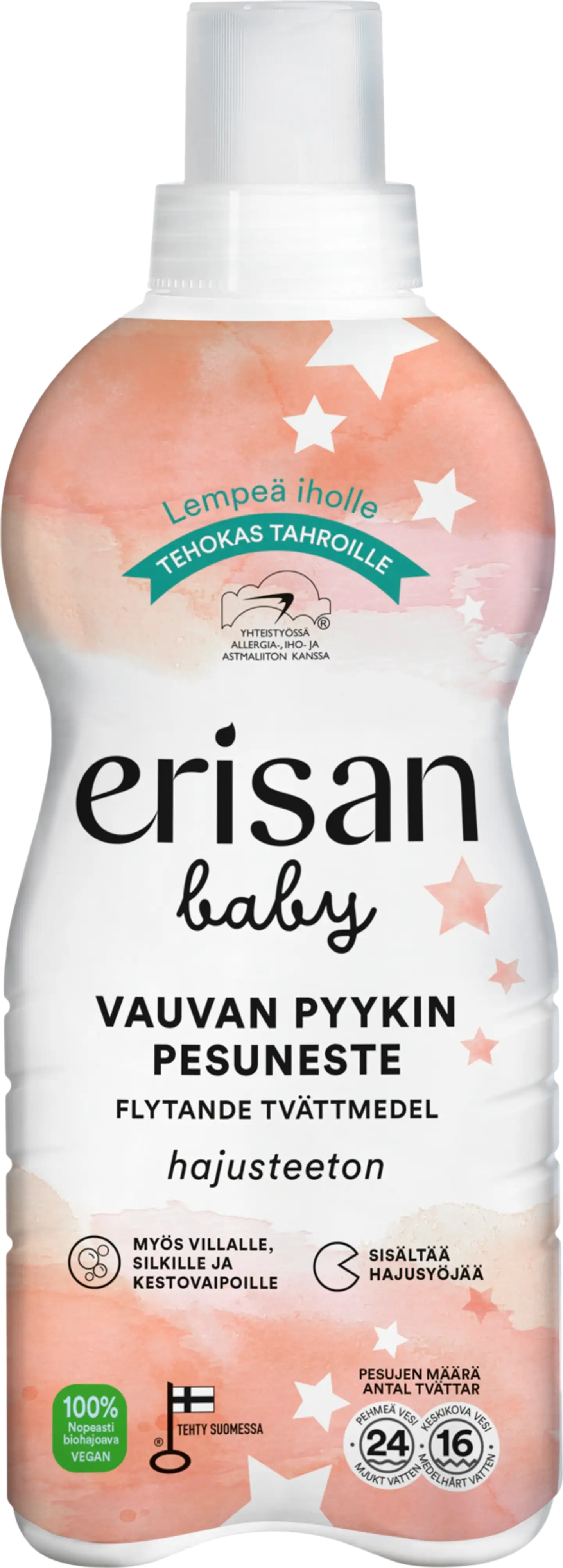 Erisan Hajusteeton  Baby Pyykinpesuneste 850 ml